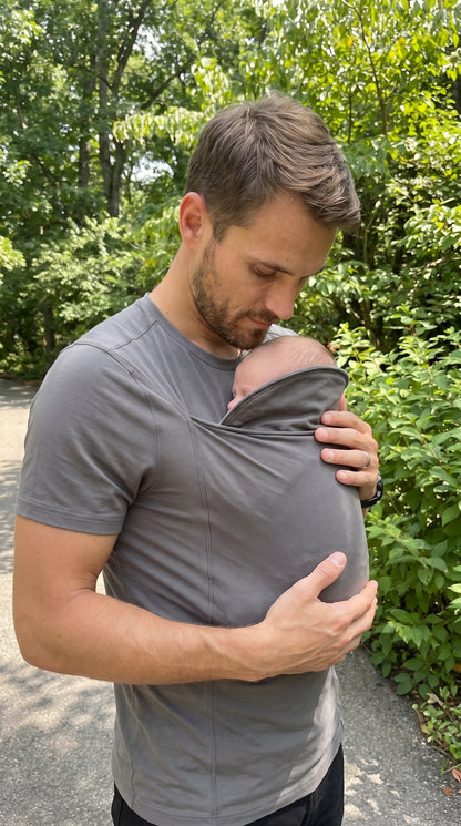 PapaTee™ Baby Pouch Shirt
